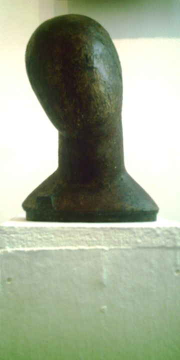 Sculpture titled "retrato" by Boyan Penchev, Original Art, Casting