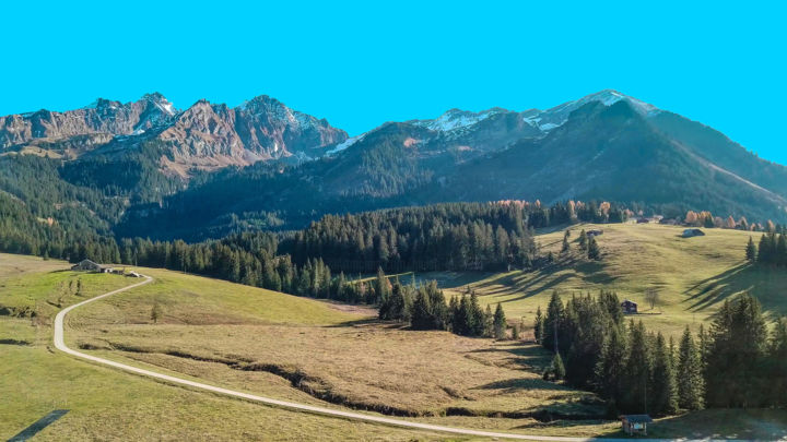 "VOL ET SURVOL MONTA…" başlıklı Fotoğraf Blaise Lavenex tarafından, Orijinal sanat