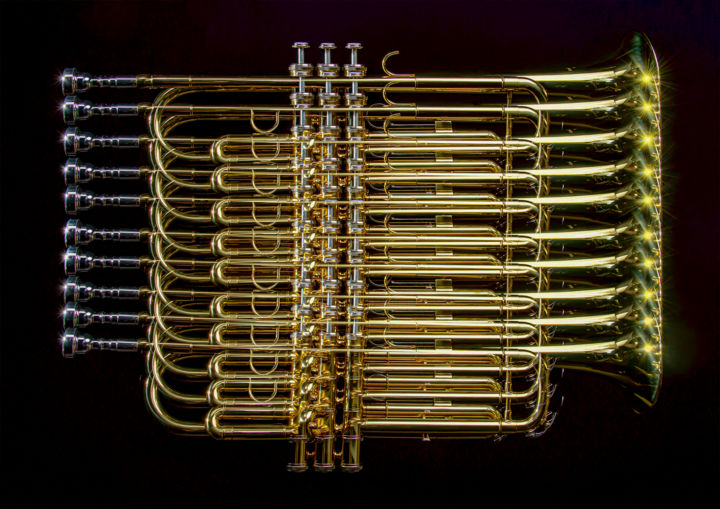 Photography titled "ETOILES MUSICALES" by Blaise Lavenex, Original Art, Manipulated Photography