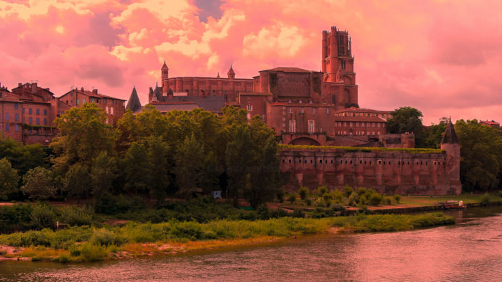 Photographie intitulée "ALBI, CATHEDRALE, S…" par Blaise Lavenex, Œuvre d'art originale