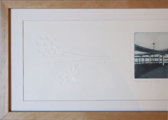 Gravures & estampes intitulée "nmv1-3-d1.jpg" par Blandine Galtier, Œuvre d'art originale
