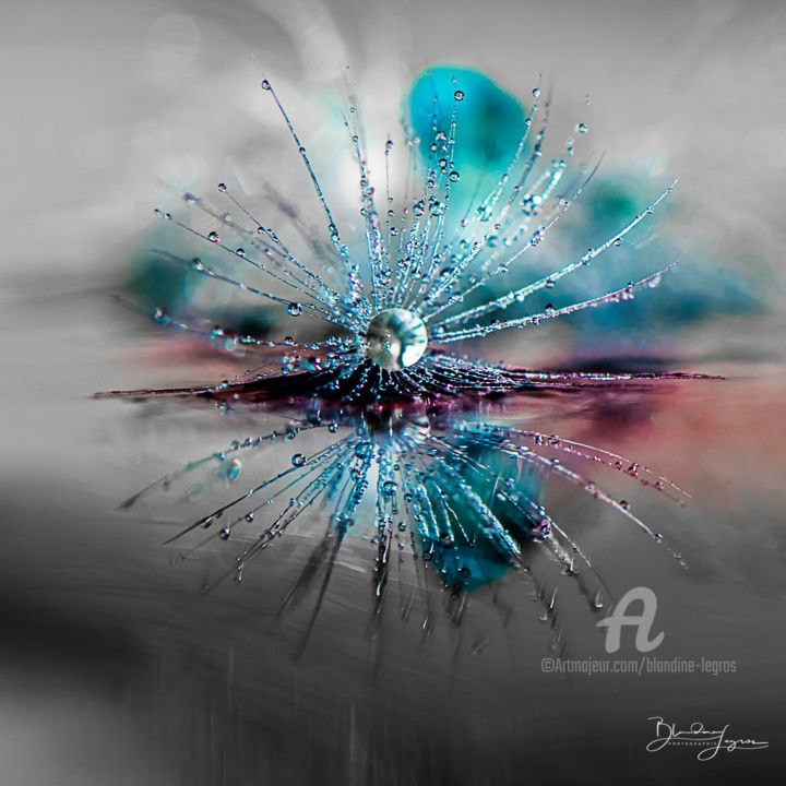 Photography titled "Feu d'artifice" by Blandine Legros, Original Artwork, Non Manipulated Photography