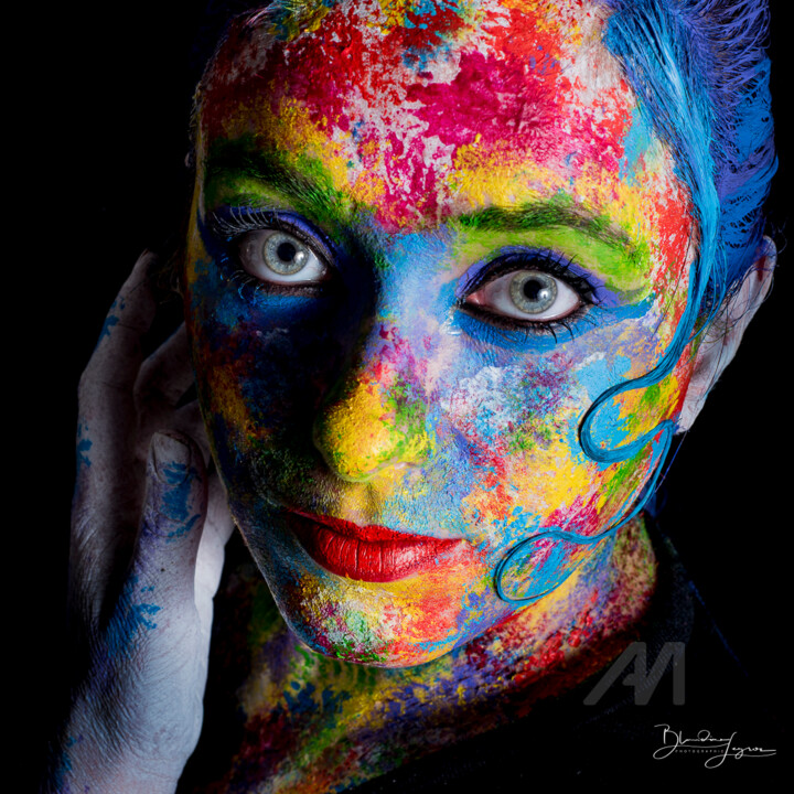 Photographie intitulée "Emotion N°2" par Blandine Legros, Œuvre d'art originale, Photographie numérique