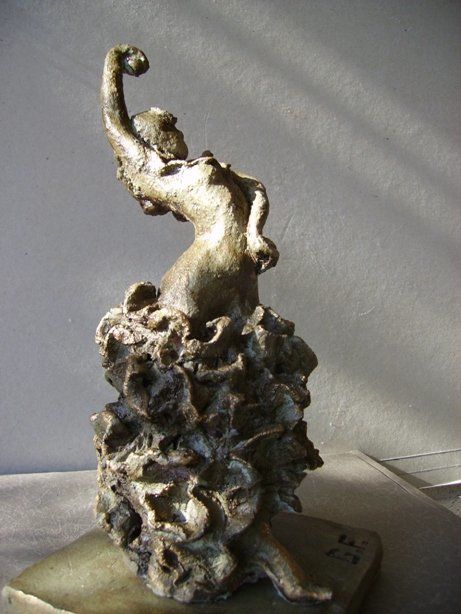 Escultura titulada "Carmen" por Gisella Favaro, Obra de arte original