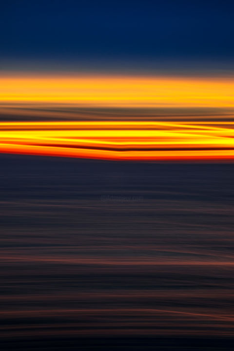 Fotografía titulada "ABSTRACT SUNRISE II…" por Benjamin Lurie, Obra de arte original