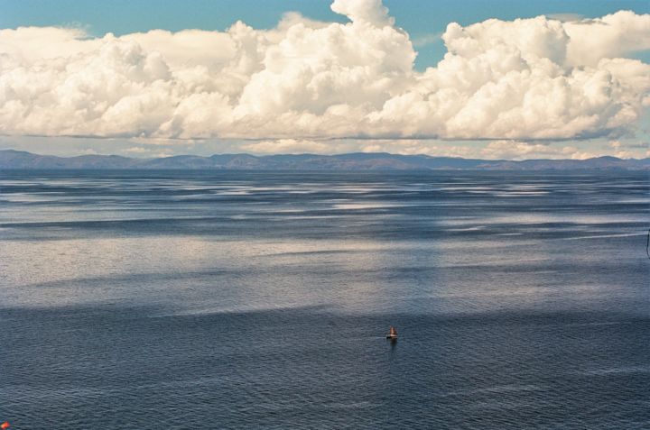 Fotografie getiteld "Lake Titicaca. Peru" door Boris Davidovich, Origineel Kunstwerk, Digitale fotografie