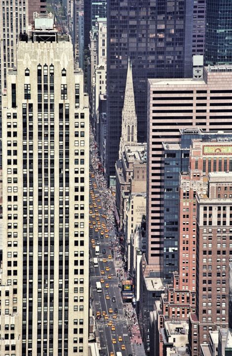 Fotografia intitolato "5th Avenue. New Yor…" da Boris Davidovich, Opera d'arte originale, Fotografia digitale