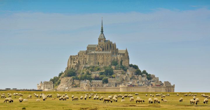 제목이 "Mont Saint - Michel…"인 사진 Boris Davidovich로, 원작, 디지털