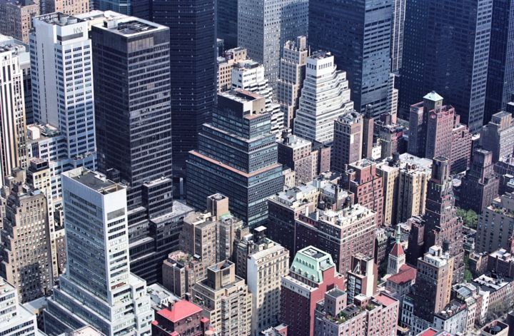 Фотография под названием "New York. №2. USA" - Boris Davidovich, Подлинное произведение искусства, Цифровая фотография