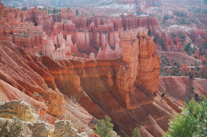 摄影 标题为“Bryce canyon. Utah.…” 由Boris Davidovich, 原创艺术品, 数码摄影