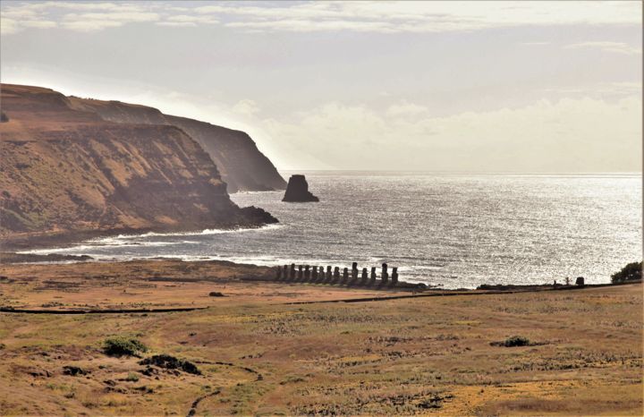 Photography titled "The Easter Island.…" by Boris Davidovich, Original Artwork, Digital Photography