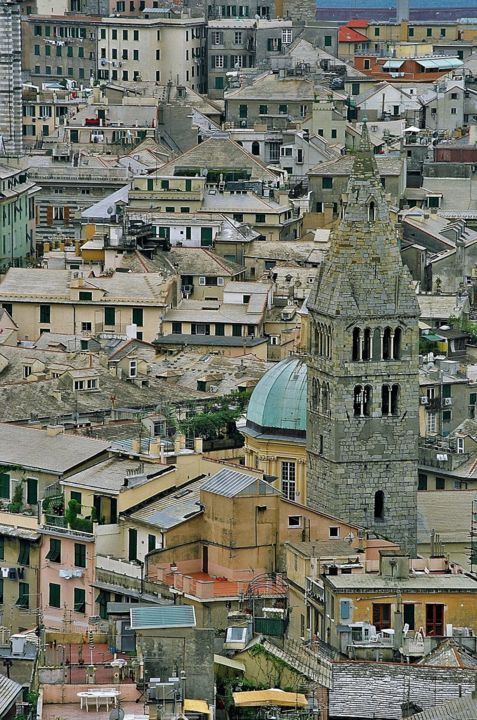 Photography titled "Genoa. N2. Italy" by Boris Davidovich, Original Artwork, Digital Photography