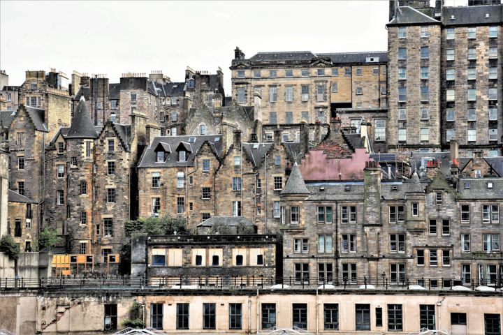 Photographie intitulée "Edinburgh. N9. Scot…" par Boris Davidovich, Œuvre d'art originale
