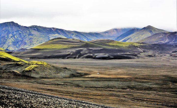 Fotografie getiteld "Iceland. N30" door Boris Davidovich, Origineel Kunstwerk, Digitale fotografie