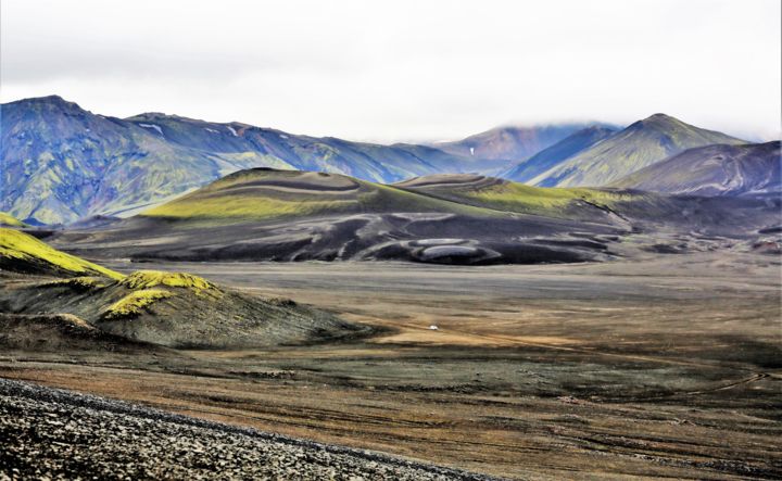 Fotografia zatytułowany „Iceland. N30” autorstwa Boris Davidovich, Oryginalna praca, Fotografia cyfrowa