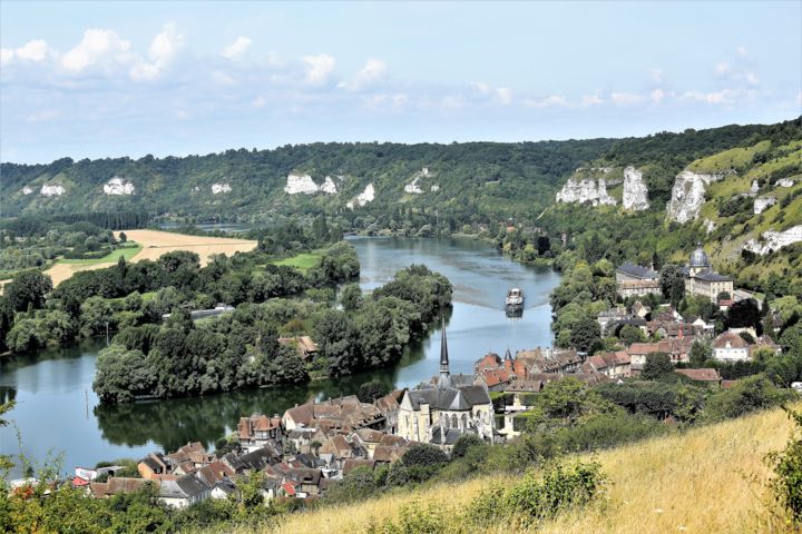 Photography titled "River Seine. Norman…" by Boris Davidovich, Original Artwork