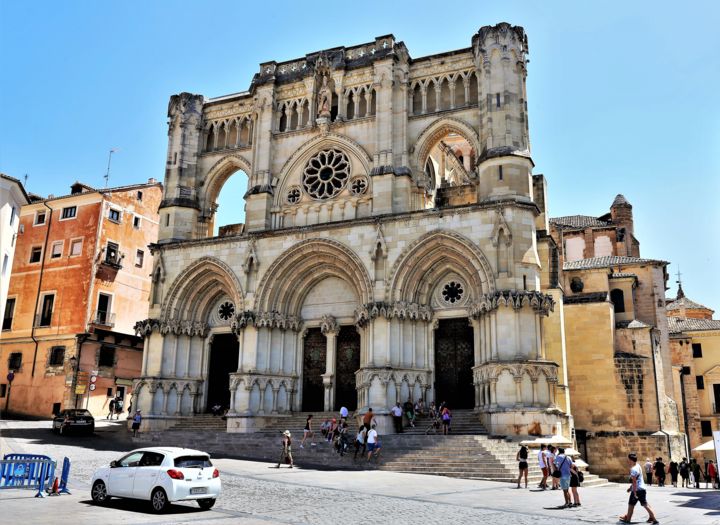 Photography titled "Cathedral. Cuenca.…" by Boris Davidovich, Original Artwork