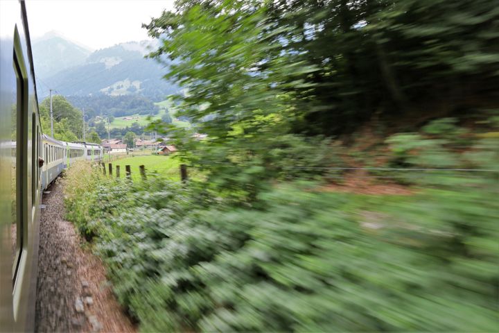 Photography titled "Speed. Switzerland" by Boris Davidovich, Original Artwork, Digital Photography