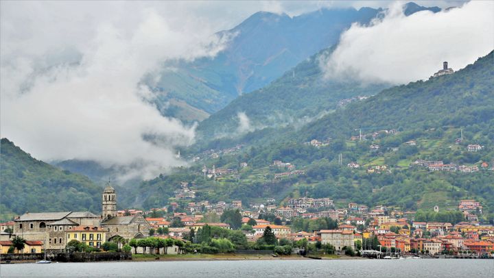 Photography titled "Lake Como. #15. Ita…" by Boris Davidovich, Original Artwork, Digital Photography