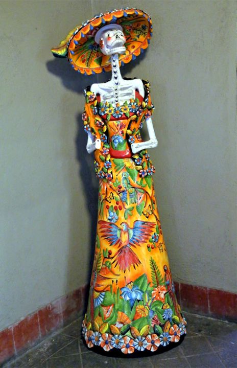 Fotografie getiteld "Singing. Mexico Cit…" door Boris Davidovich, Origineel Kunstwerk, Digitale fotografie