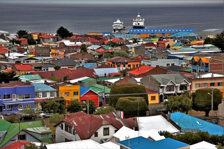 摄影 标题为“Punta-Arenas. #1. C…” 由Boris Davidovich, 原创艺术品, 数码摄影
