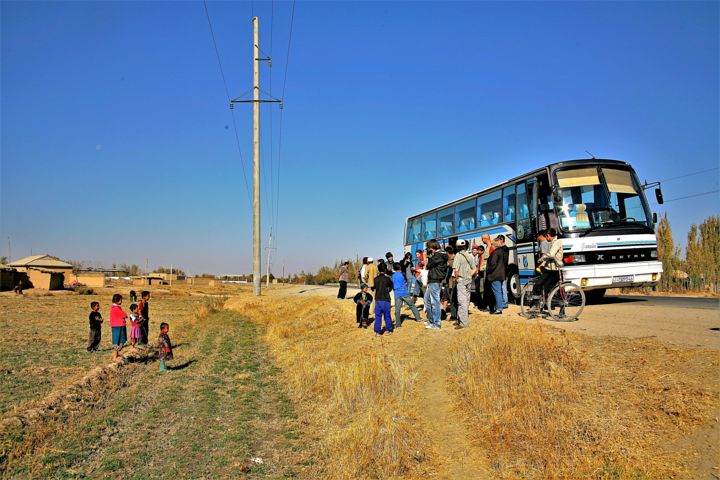 Фотография под названием "Road sketch. Uzbeki…" - Boris Davidovich, Подлинное произведение искусства, Цифровая фотография