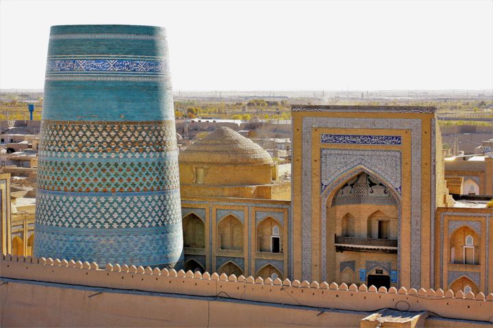 Photography titled "Khiva. Uzbekistan.…" by Boris Davidovich, Original Artwork, Digital Photography