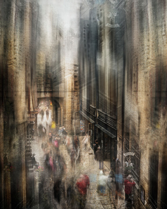 「Passage」というタイトルの写真撮影 Bogdan Kotewiczによって, オリジナルのアートワーク, デジタル アルミニウムにマウント