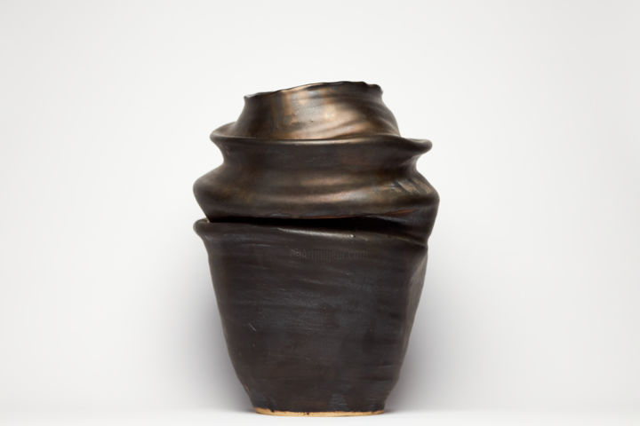 "Ceramic vase 003" başlıklı Heykel Bohdan Beley tarafından, Orijinal sanat, Seramik