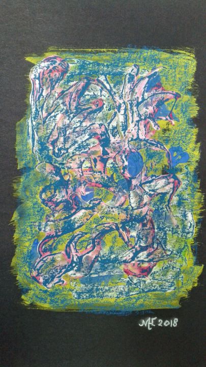 Pittura intitolato "20180502-122258.jpg" da Marianne Huizinga, Opera d'arte originale