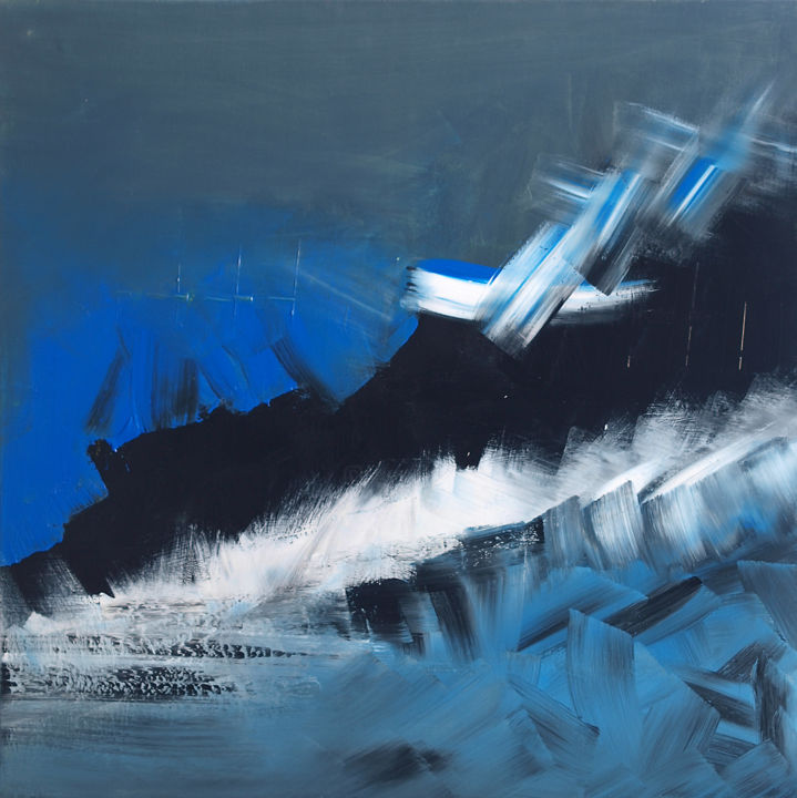 Peinture intitulée "Sans titre" par Jocelyne Danikowski, Œuvre d'art originale,