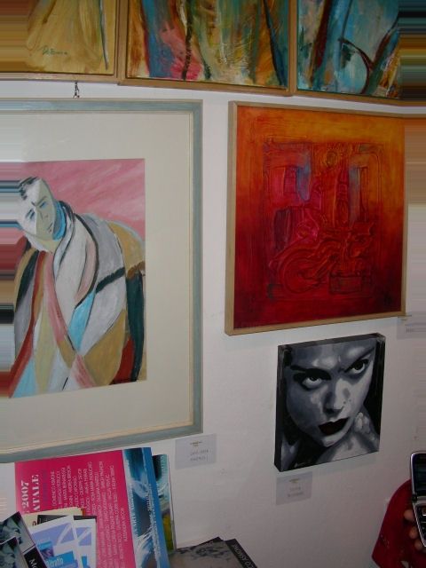 Painting titled "Rassegna di Natale…" by Silvia Bolognini, Original Art,
