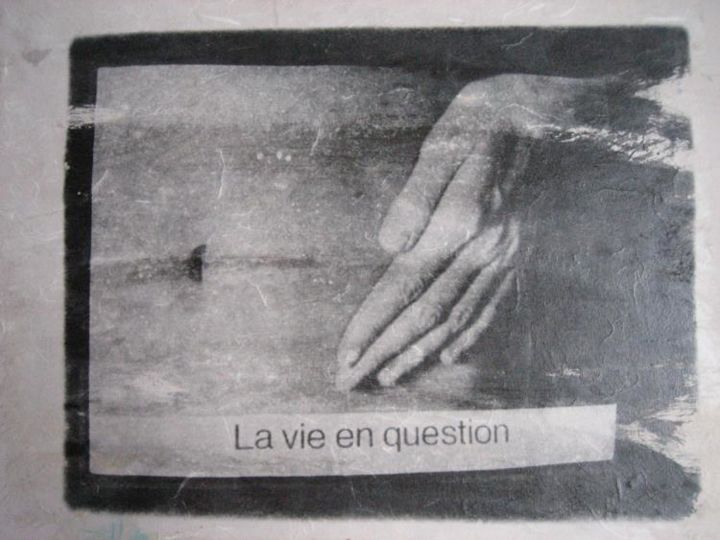 印花与版画 标题为“La vie en question” 由Bonbouton, 原创艺术品