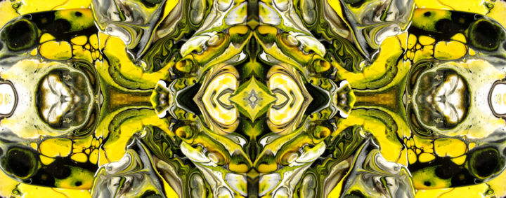 Digital Arts titled "Synergy of Pigments…" by Андрей Бондаренко, Original Art, Acrylic