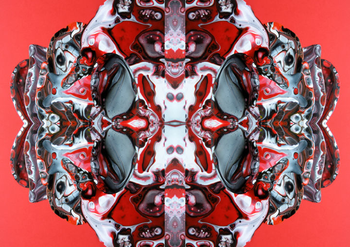 Цифровое искусство под названием "Synergy of Pigments…" - Андрей Бондаренко, Подлинное произведение искусства, Акрил