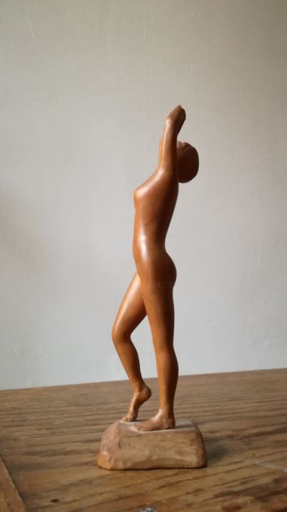 Sculpture intitulée "buis.2" par Pascal Borgo, Œuvre d'art originale, Bois
