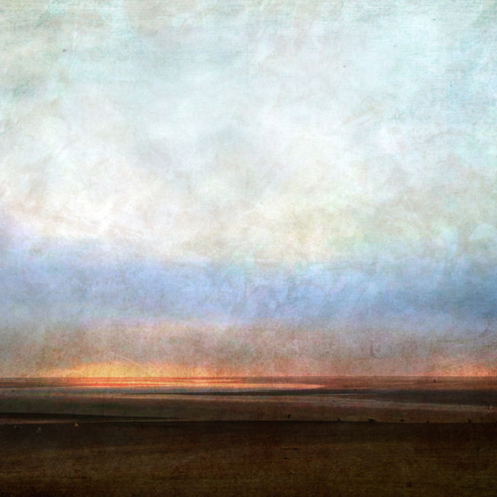 Ζωγραφική με τίτλο "Friesland sunset" από Boris Novak, Αυθεντικά έργα τέχνης