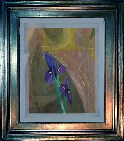 Painting titled "Iris" by Boro Ivetic, Original Artwork