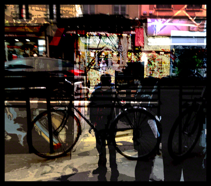 Фотография под названием "Waiting" - Borrel, Подлинное произведение искусства, Цифровая фотография