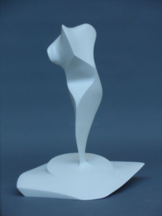Sculpture intitulée "Offrande" par Borsotti, Œuvre d'art originale, Coulage