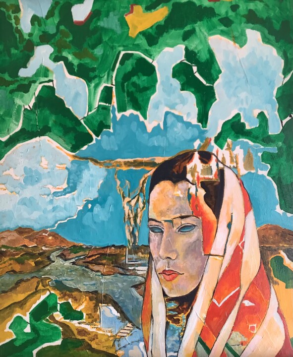 Pintura intitulada "Woman" por Bossquito, Obras de arte originais, Óleo