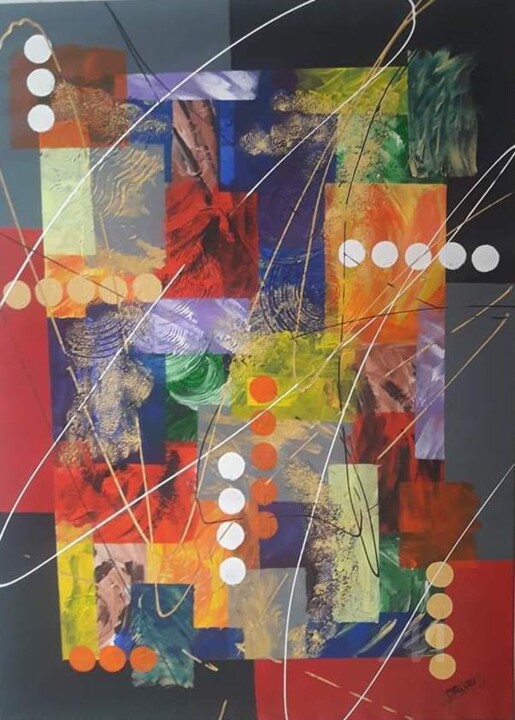 Peinture intitulée "fb-img-154928701646…" par Bouviermarts, Œuvre d'art originale, Acrylique