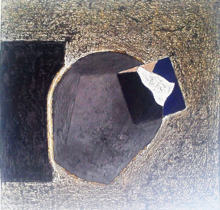 Peinture intitulée "existencial" par Boyan Penchev, Œuvre d'art originale, Huile