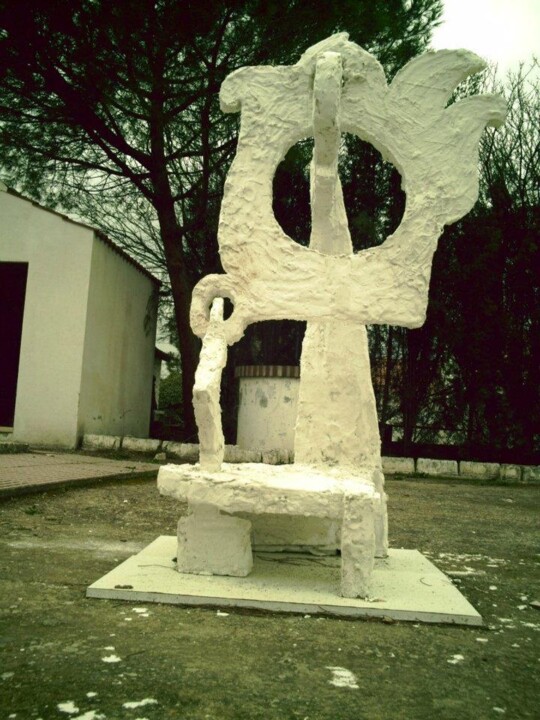 Sculptuur getiteld "composicion" door Boyan Penchev, Origineel Kunstwerk, Anders