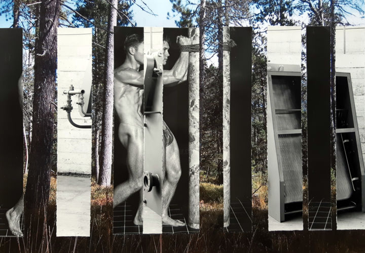 Collages titulada "sans titre 10" por Boyfred, Obra de arte original, Collages