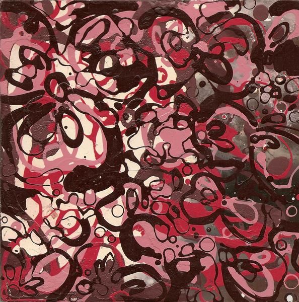 Pintura titulada "Floraison – motif e…" por Richard Brachais, Obra de arte original, Oleo