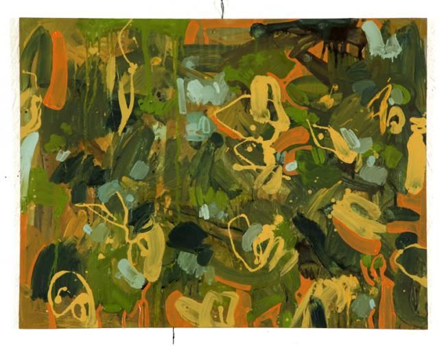 Ζωγραφική με τίτλο "365-P abstraction e…" από Richard Brachais, Αυθεντικά έργα τέχνης, Λάδι