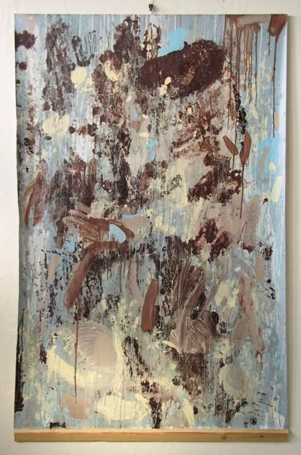 Peinture intitulée "737-PA-abstraction-…" par Richard Brachais, Œuvre d'art originale, Huile