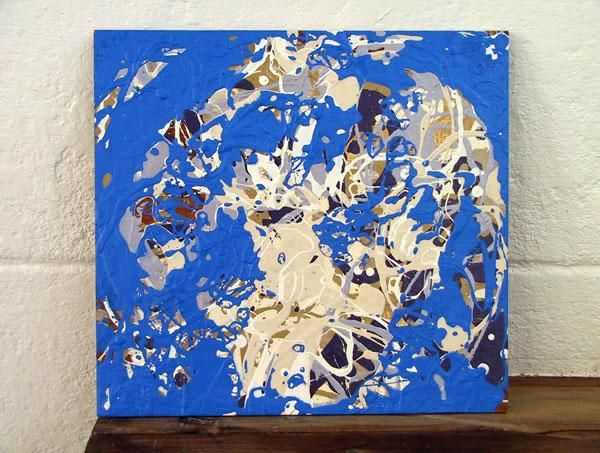 Malarstwo zatytułowany „abstraction couleur…” autorstwa Richard Brachais, Oryginalna praca, Olej