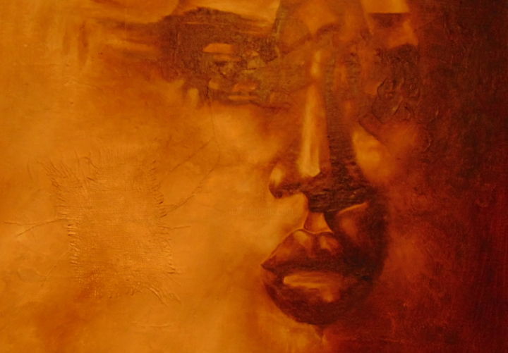 Pittura intitolato "try me" da Roger Brands, Opera d'arte originale, Acrilico